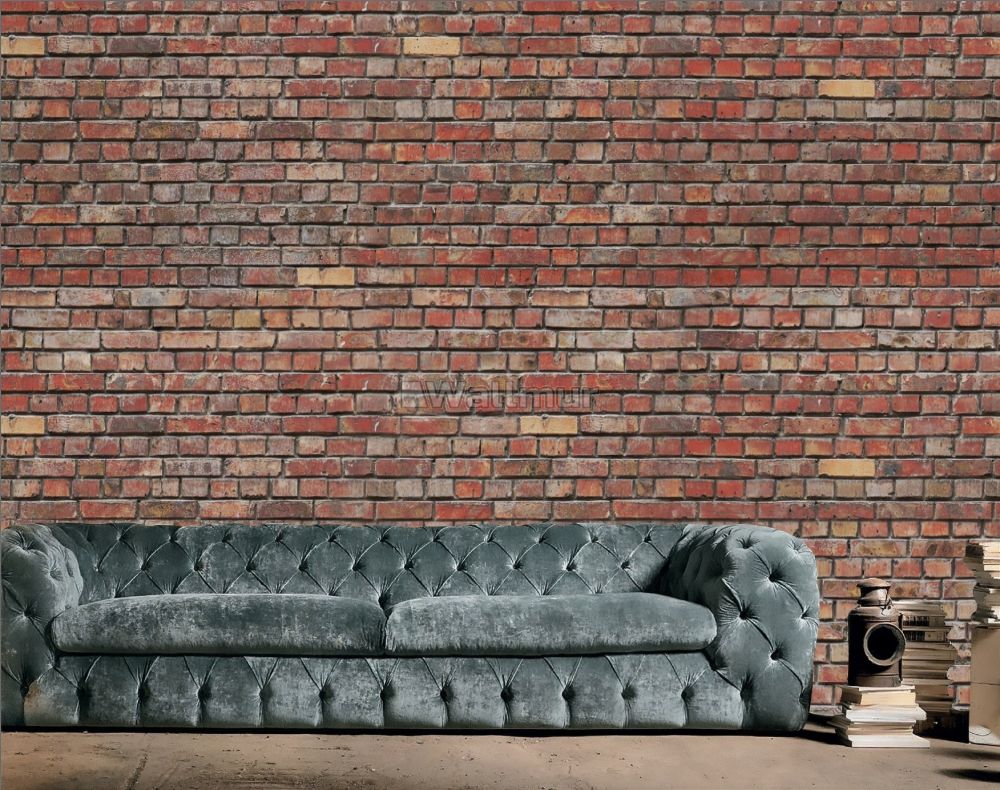 art wallpaper,brickwork,brick,wall,couch,furniture