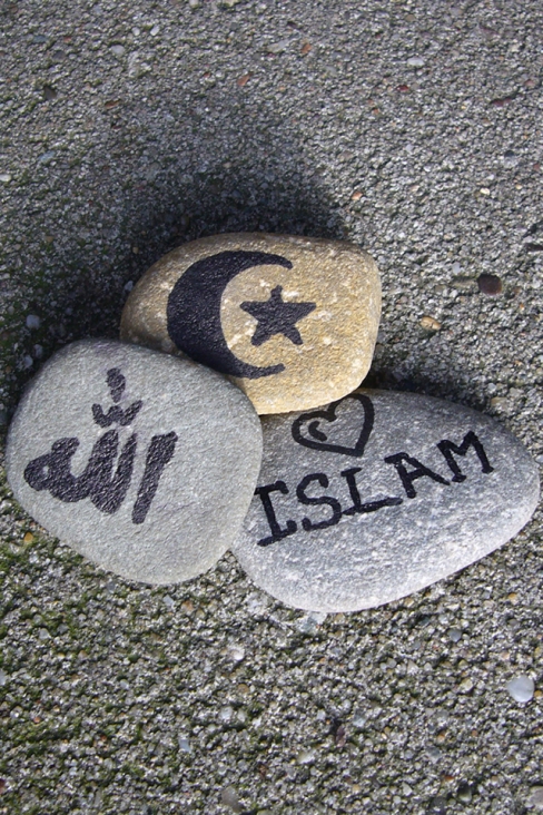 islamische liebe tapete,nummer,symbol,asphalt,felsen