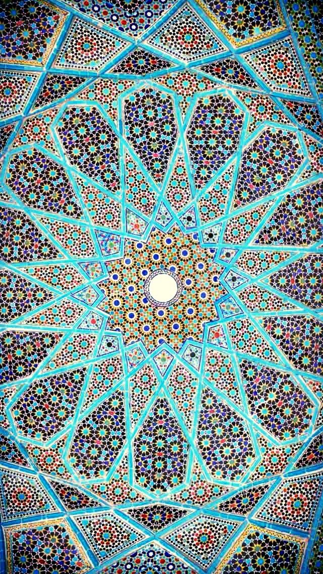 carta da parati arte islamica,turchese,blu,acqua,modello,tessile