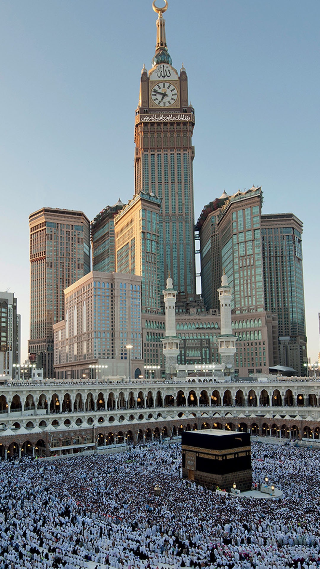 carta da parati mekka,città,grattacielo,area metropolitana,orizzonte,area urbana