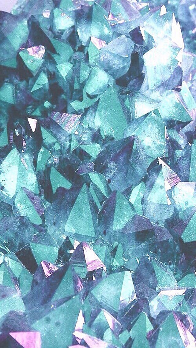 kristall iphone wallpaper,grün,blau,lila,aqua,muster