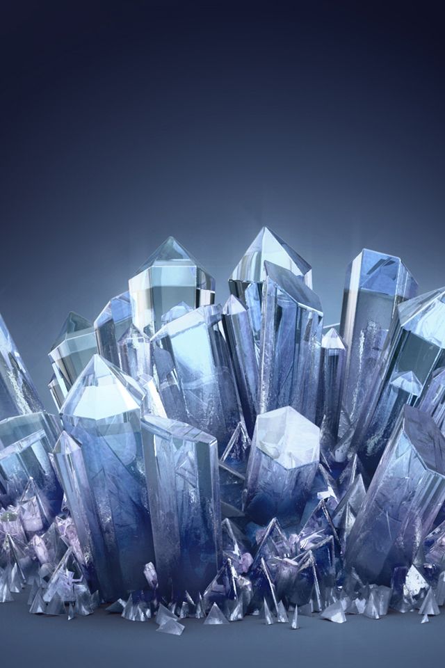 crystal iphone wallpaper,blue,product,crystal,ice,font