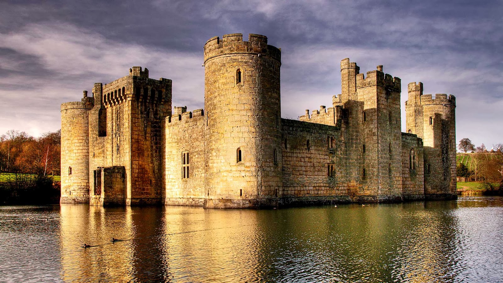 castle wallpaper hd,waterway,moat,castle,water castle,fortification