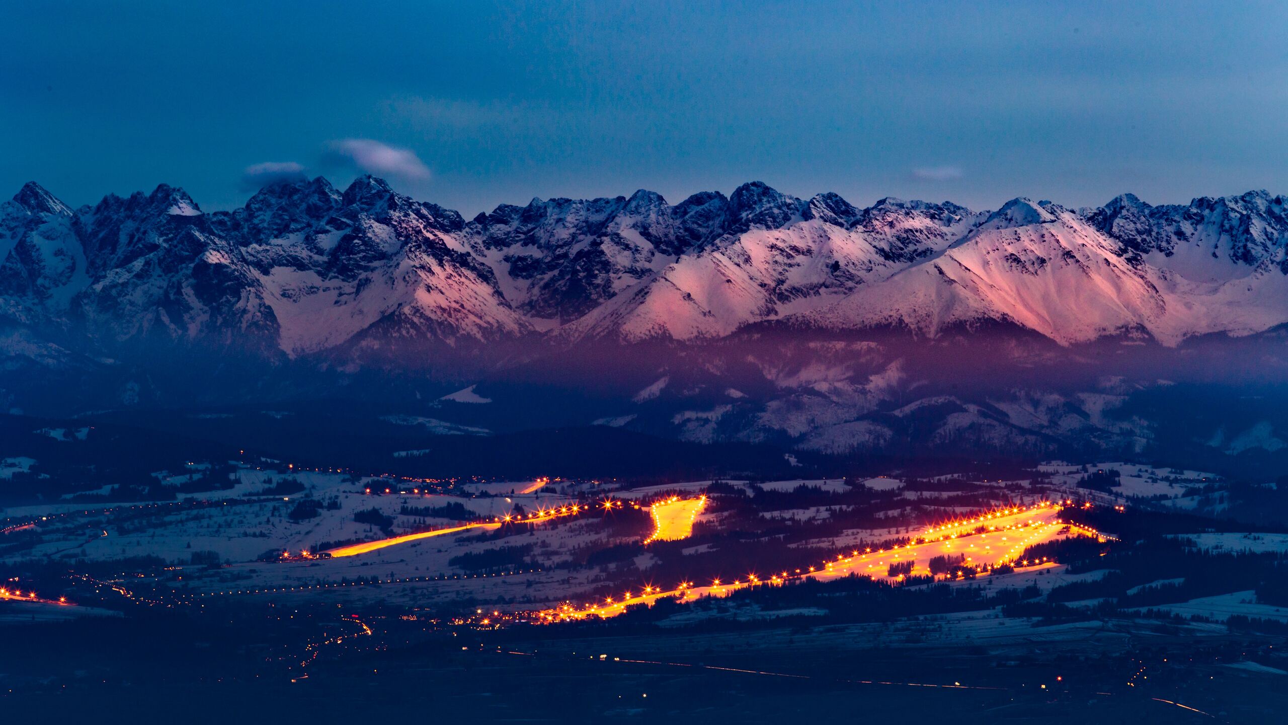 ポーランドの壁紙,空,山,山脈,自然,雲