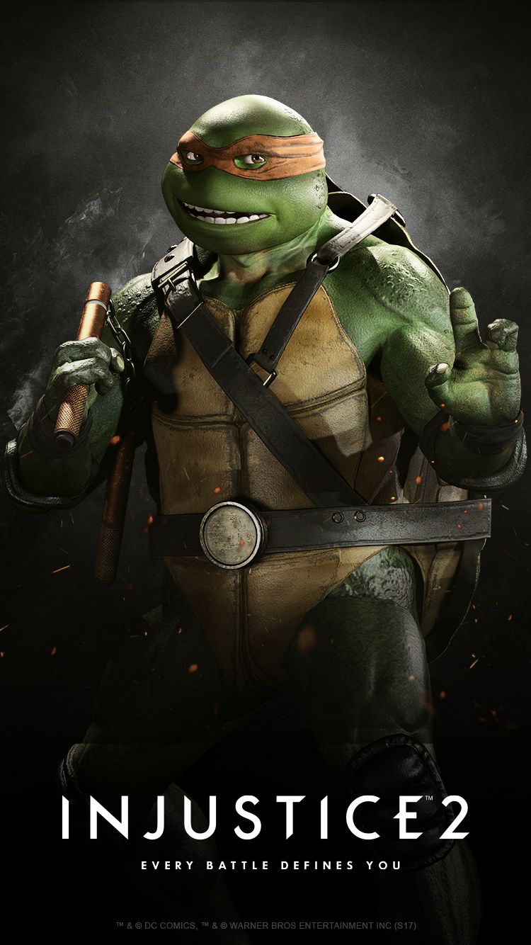 michelangelo wallpaper,fictional character,action figure,teenage mutant ninja turtles,illustration,movie