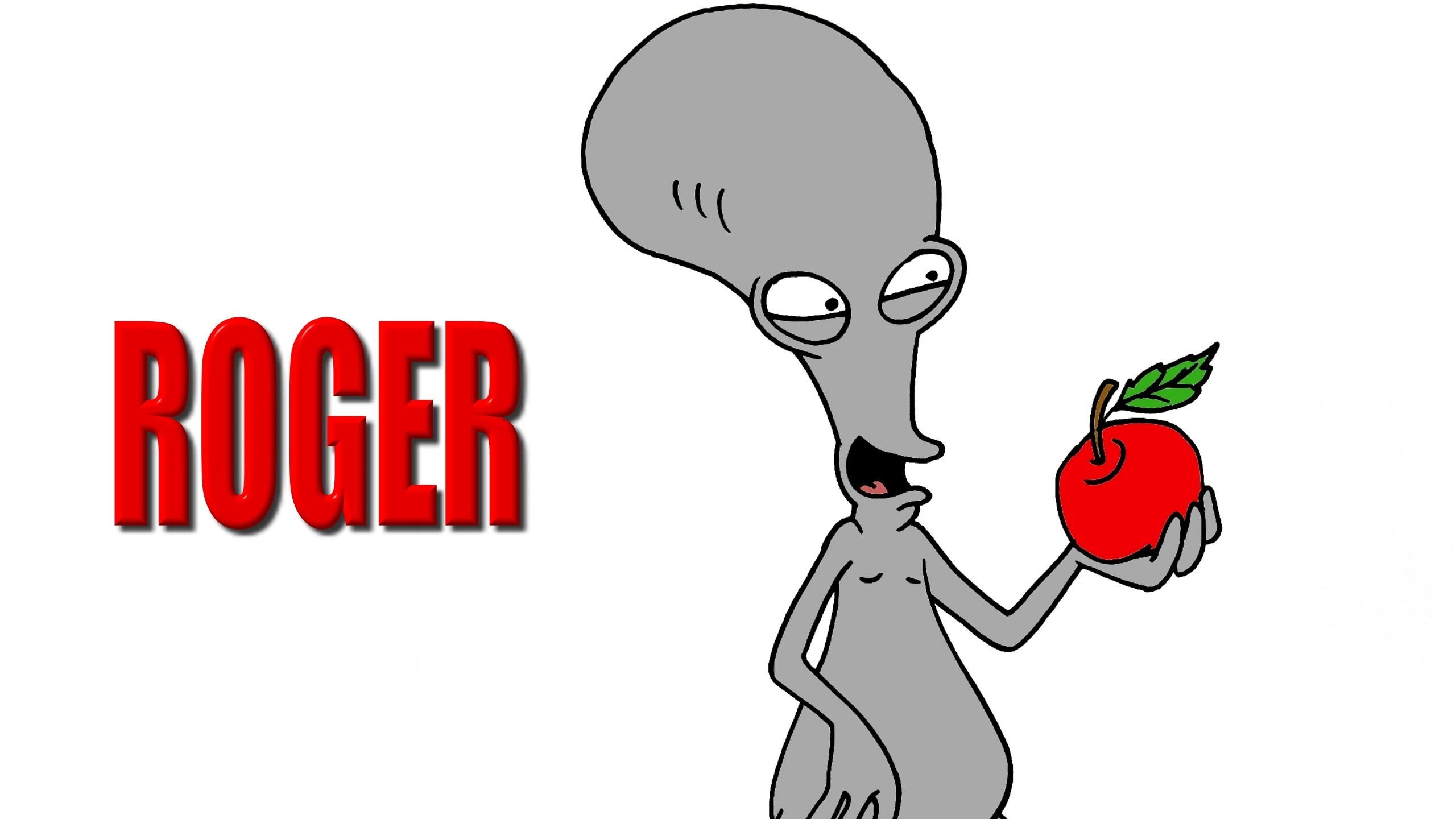 roger american dad wallpaper,karikatur,kopf,schriftart,illustration,animation