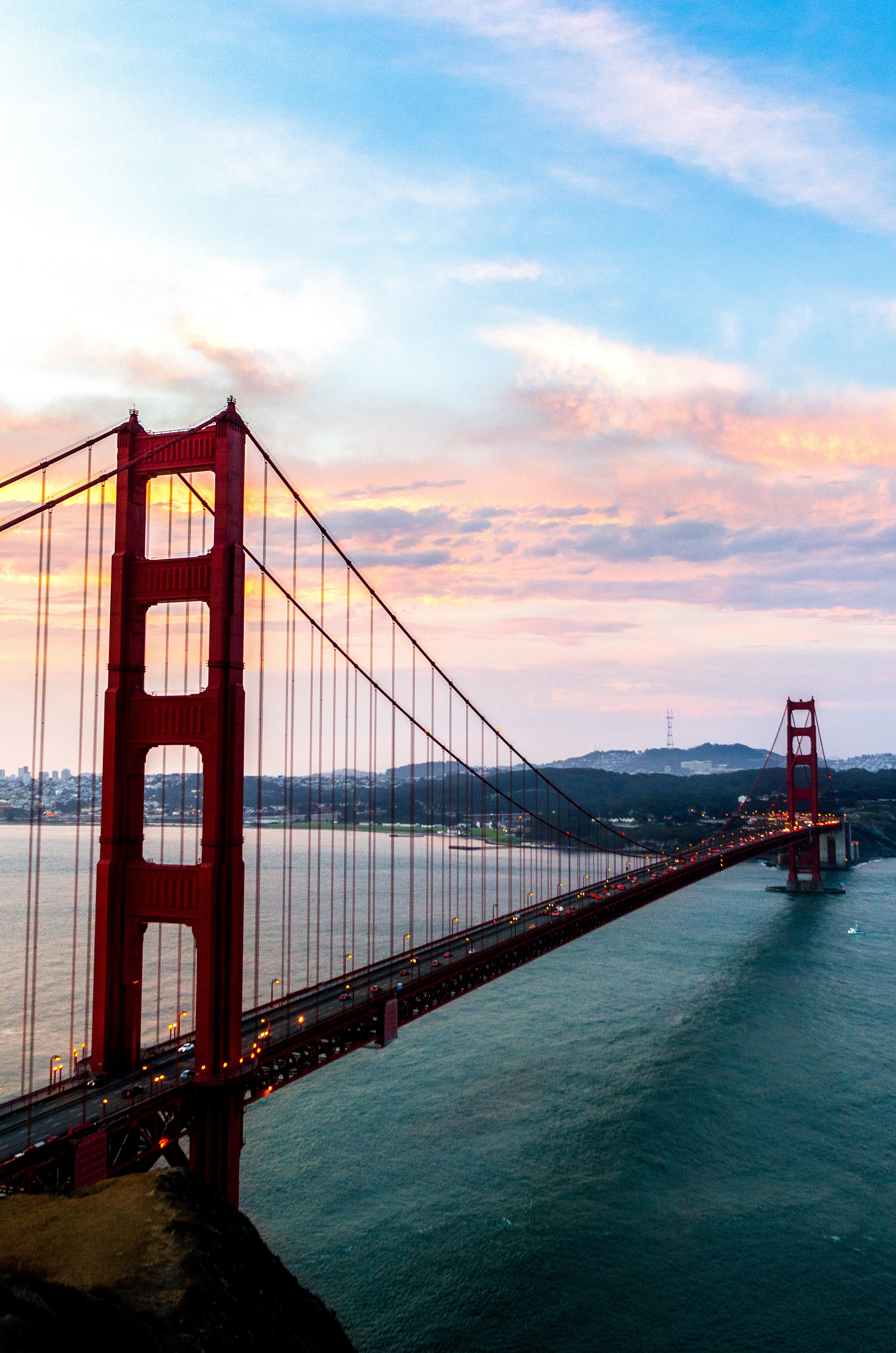 golden gate wallpaper,brücke,hängebrücke,schrägseilbrücke,himmel,fester link