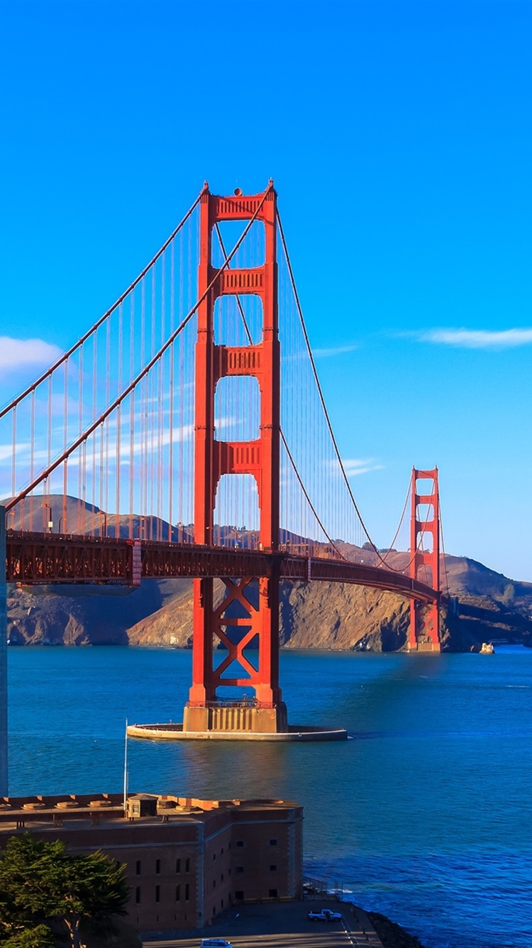 san francisco bridge wallpaper,bridge,landmark,suspension bridge,extradosed bridge,cable stayed bridge