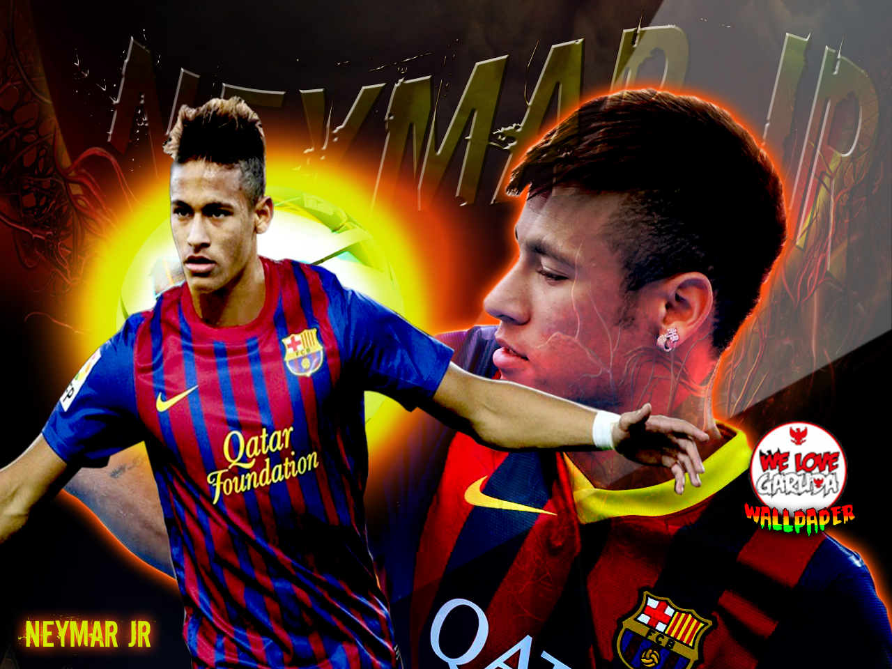 Neymar JR Wallpaper Art Print by Bagus Pamungkas - Fine Art America