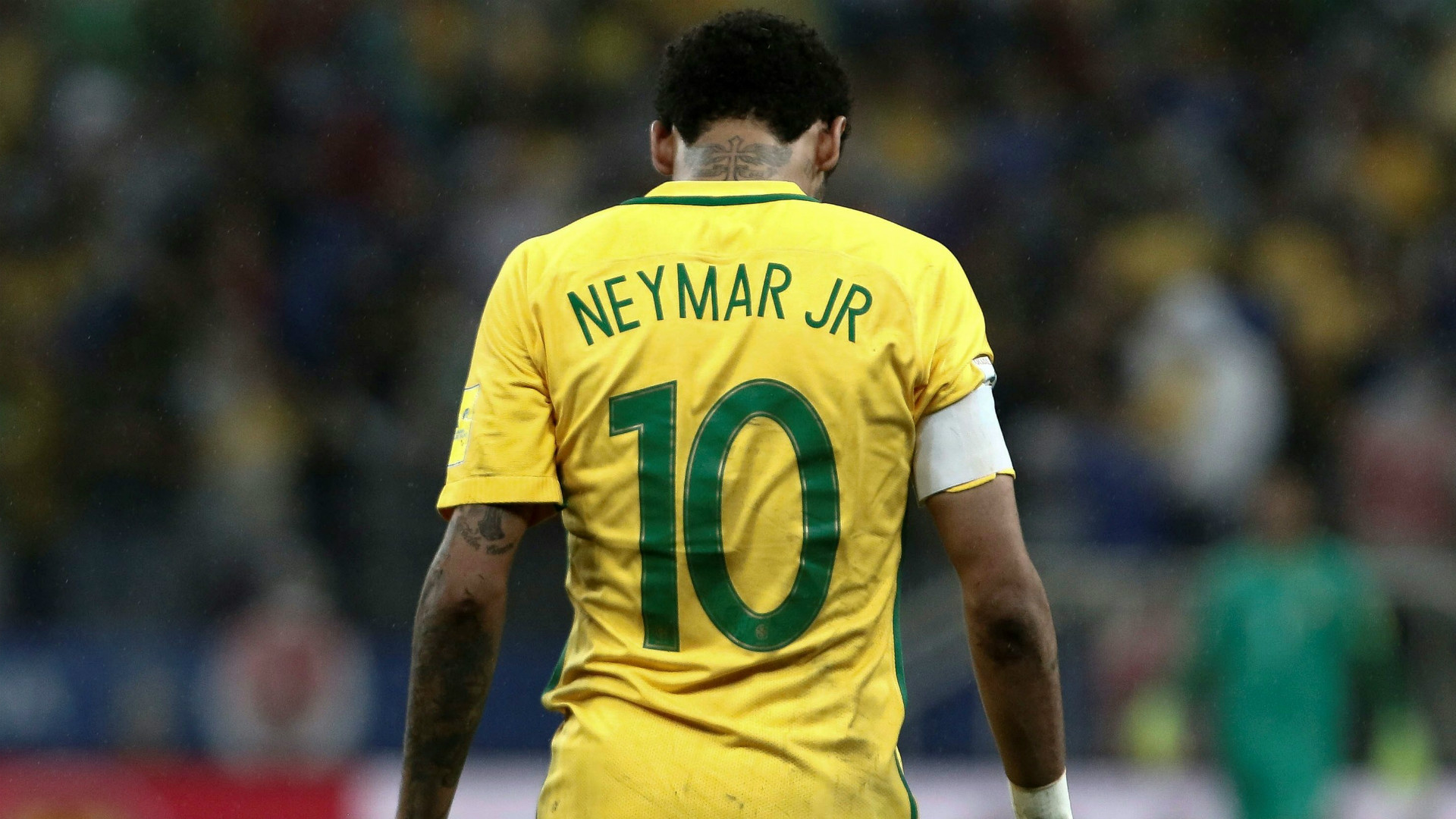 fond d'écran foto neymar jr,joueur,joueur de football,joueur de football,jaune,équipement sportif
