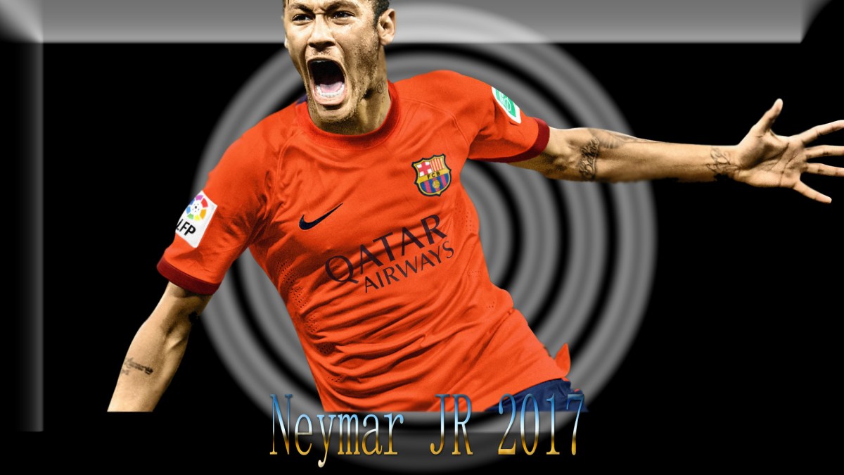 neymar jr wallpaper 2017,football player,player,t shirt,jersey,soccer player