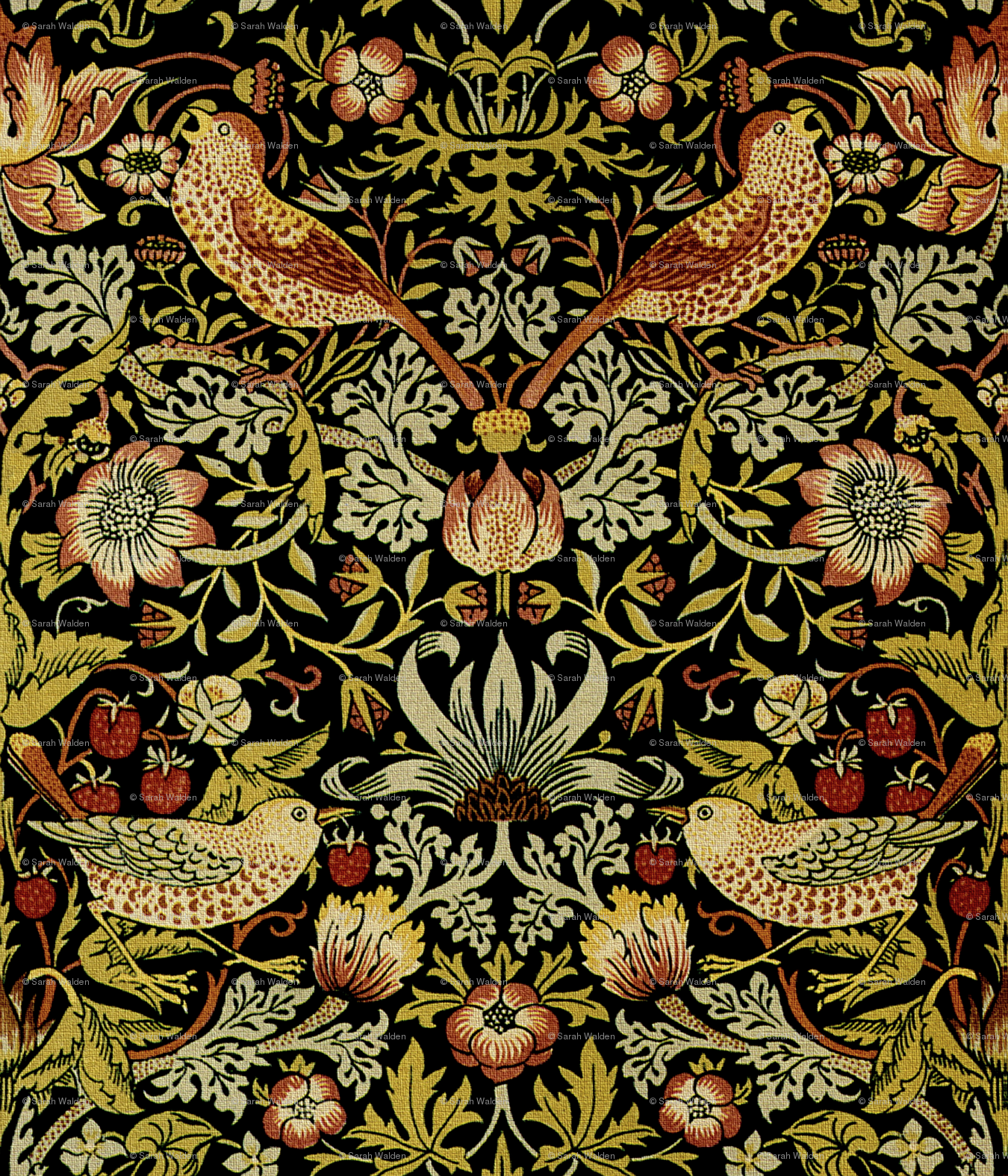 ウィリアム・モリス壁紙デザイン,パターン,アート,タペストリー,繊維,対称