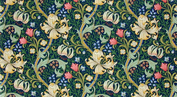 ウィリアム・モリス壁紙デザイン,パターン,繊維,花柄,設計,視覚芸術