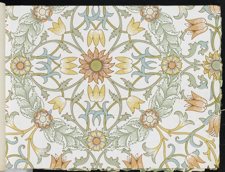 ウィリアムモリス壁紙サンプル,パターン,繊維,花柄,壁紙,インテリア・デザイン