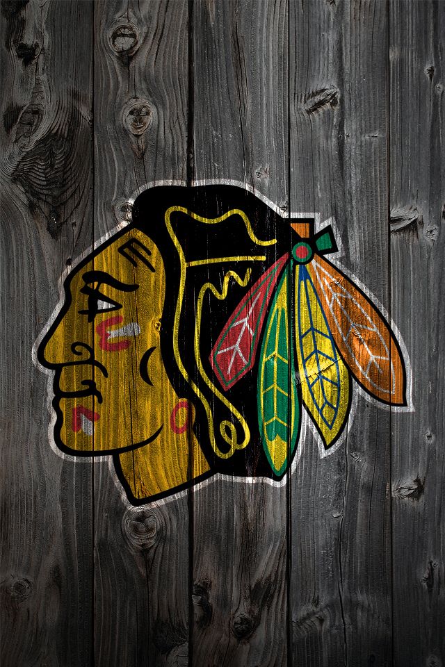 chicago blackhawks iphone wallpaper,holz,kunst,bildende kunst,illustration,glas