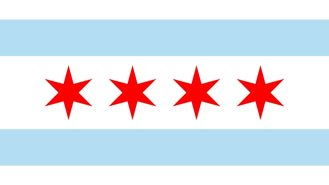 fond d'écran du drapeau de chicago,drapeau