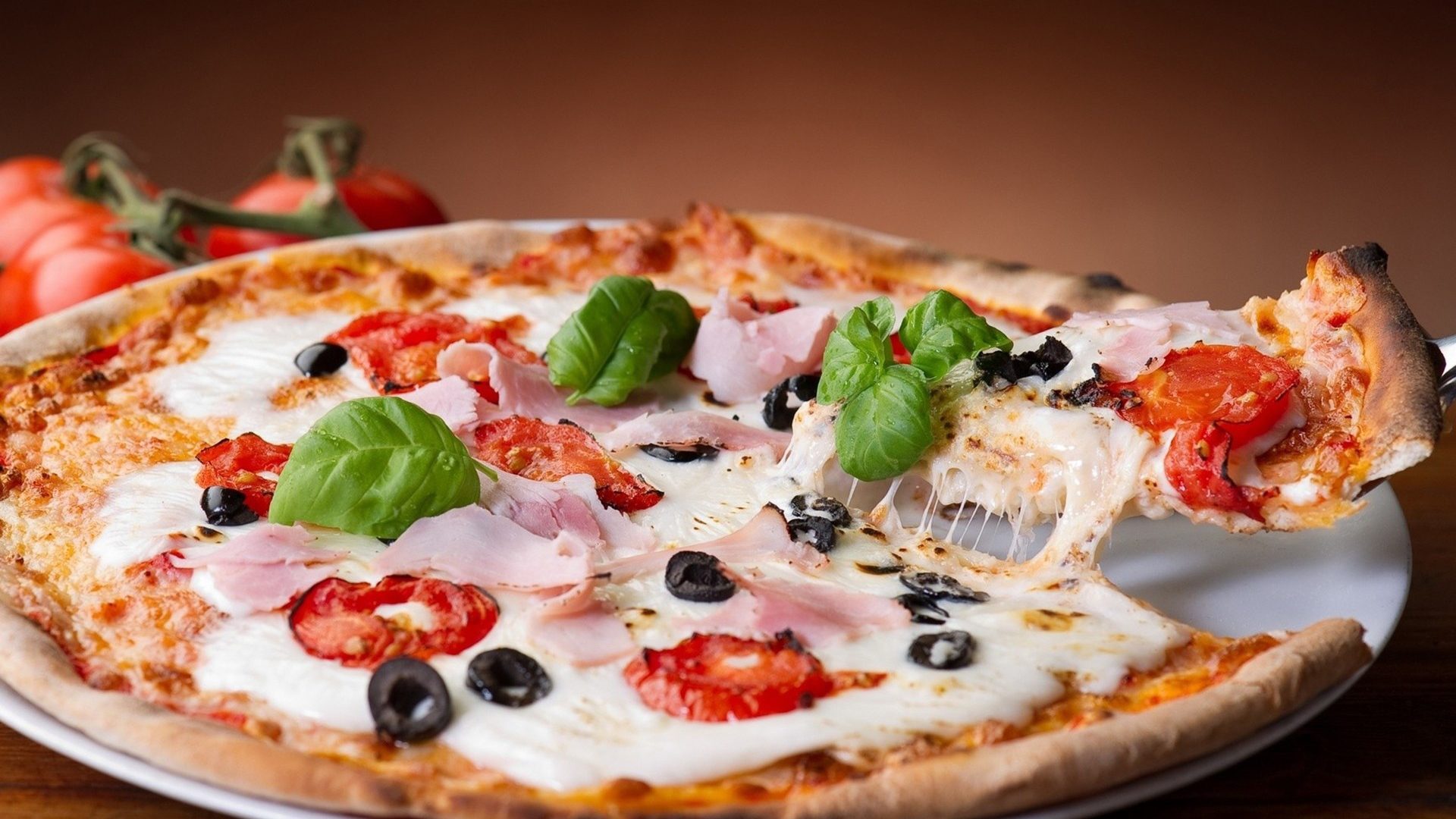 comida fondo de pantalla hd 1080p,plato,pizza,comida,pan plano,pizza estilo california