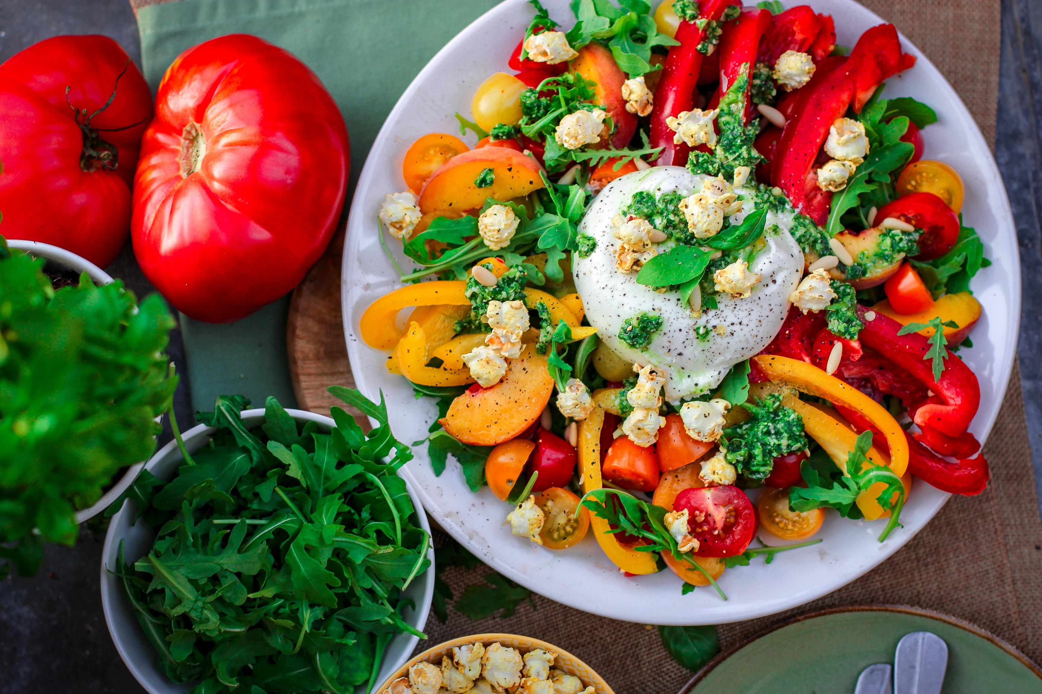 gesunde lebensmittel tapete,essen,gericht,gemüse,salat,vegetarisches essen