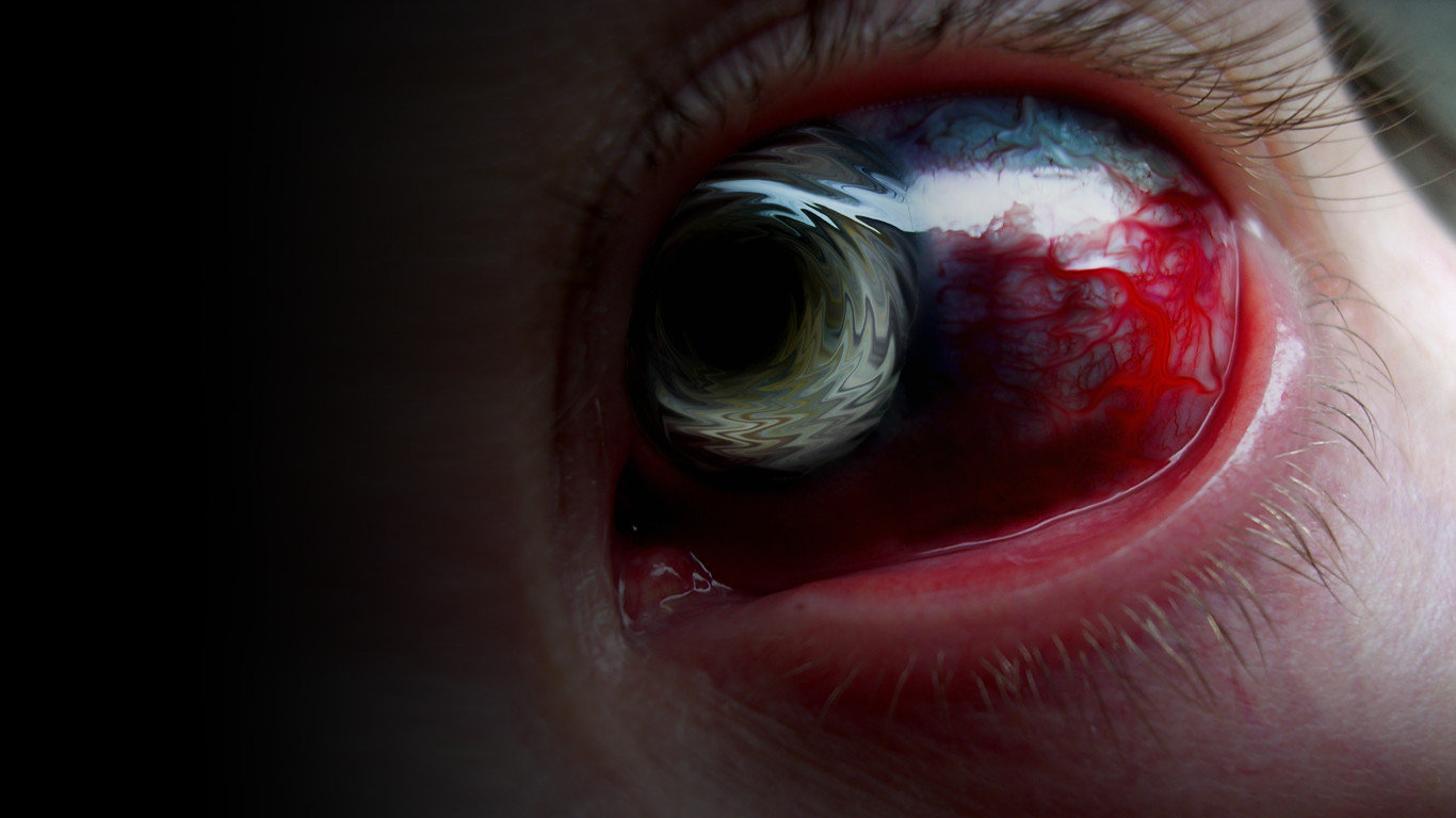 evil eye wallpaper,eye,close up,red,iris,skin