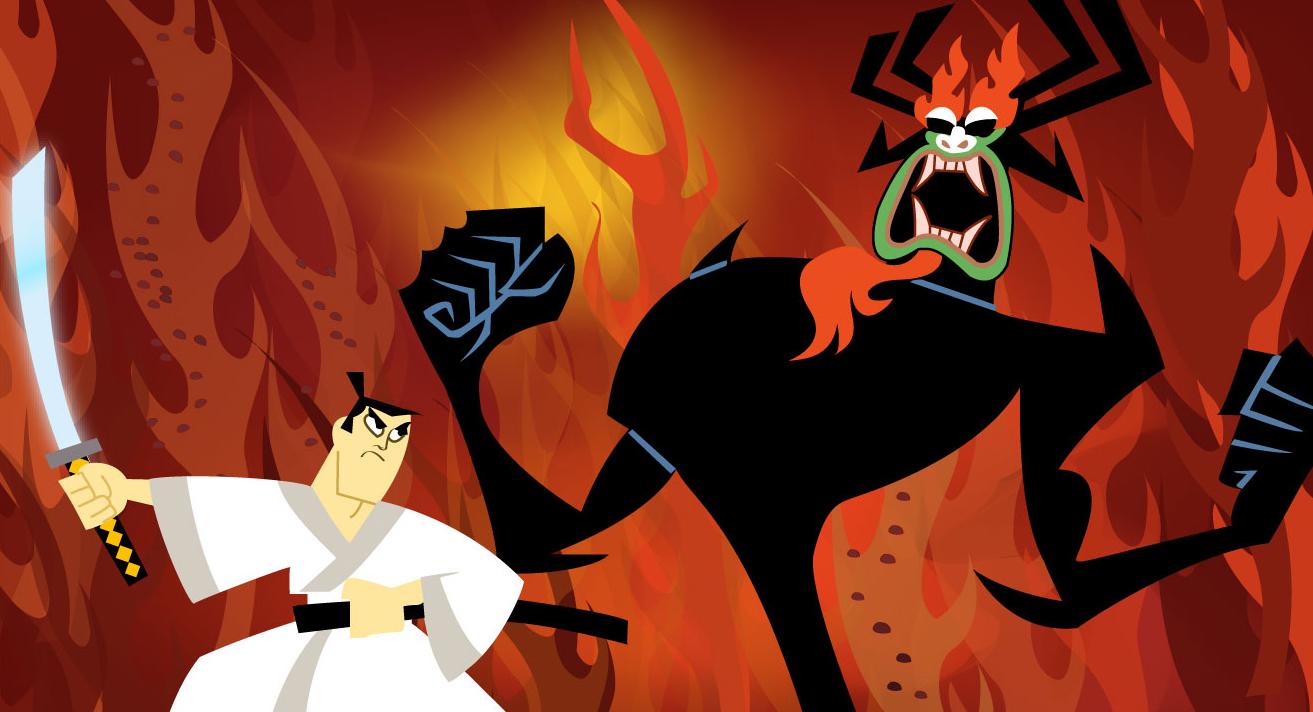 aku wallpaper,animated cartoon,cartoon,fictional character,illustration,animation