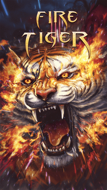 papier peint tigre de feu,film,fiction,mythologie,rugir,affiche