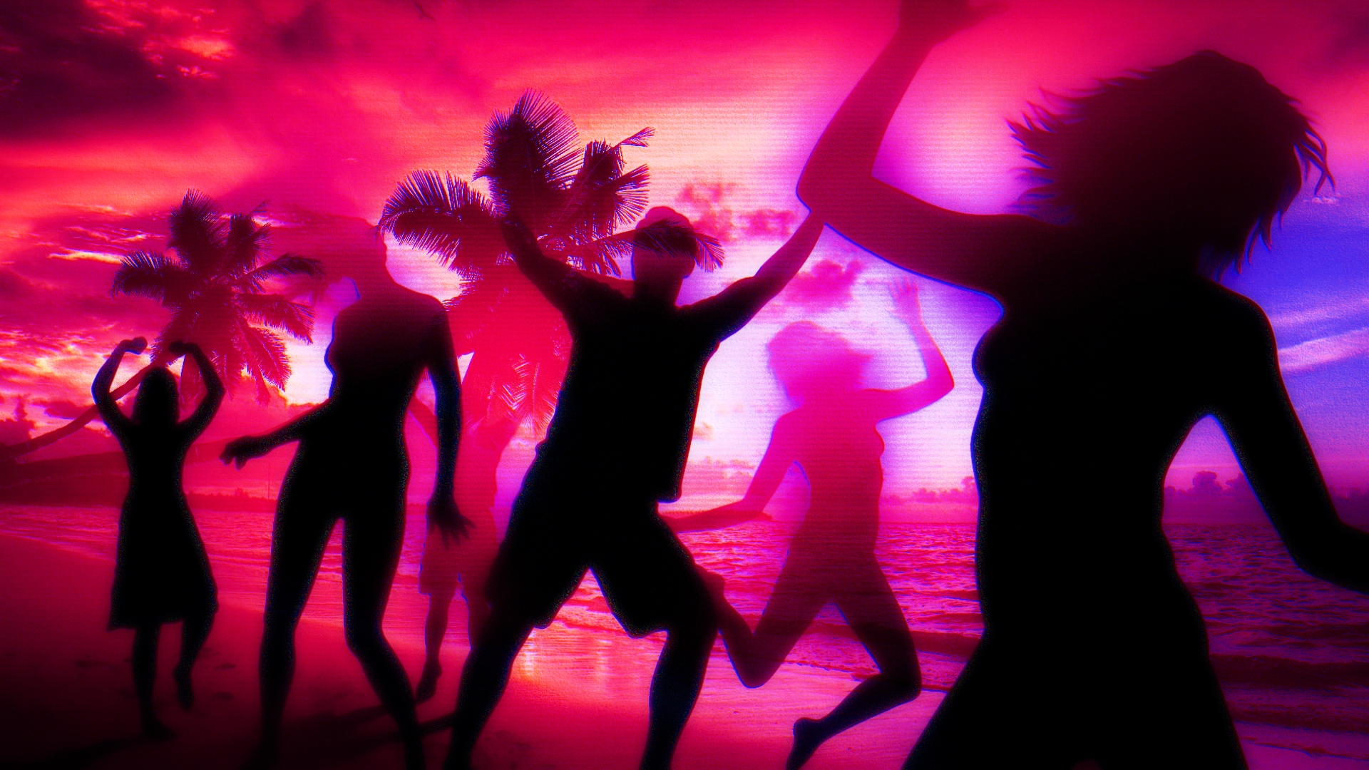 fondo de pantalla de fiesta de playa,baile,púrpura,bailarín,divertido,evento