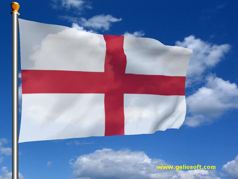 イギリスの旗の壁紙,空,国旗,雲,昼間,積雲