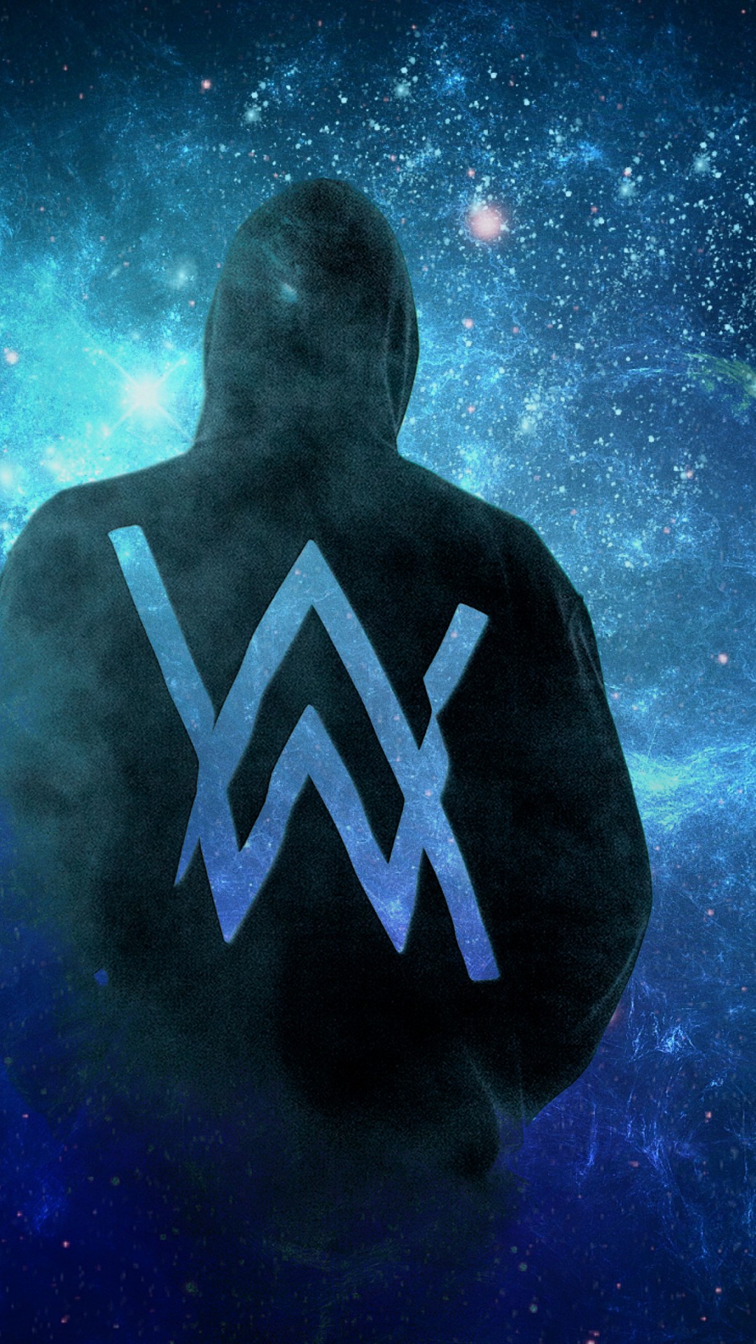 wallpapers alan walker,sky,space,album cover,fictional character