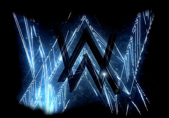 alan walker phone wallpaper,text,font,light,electric blue,darkness