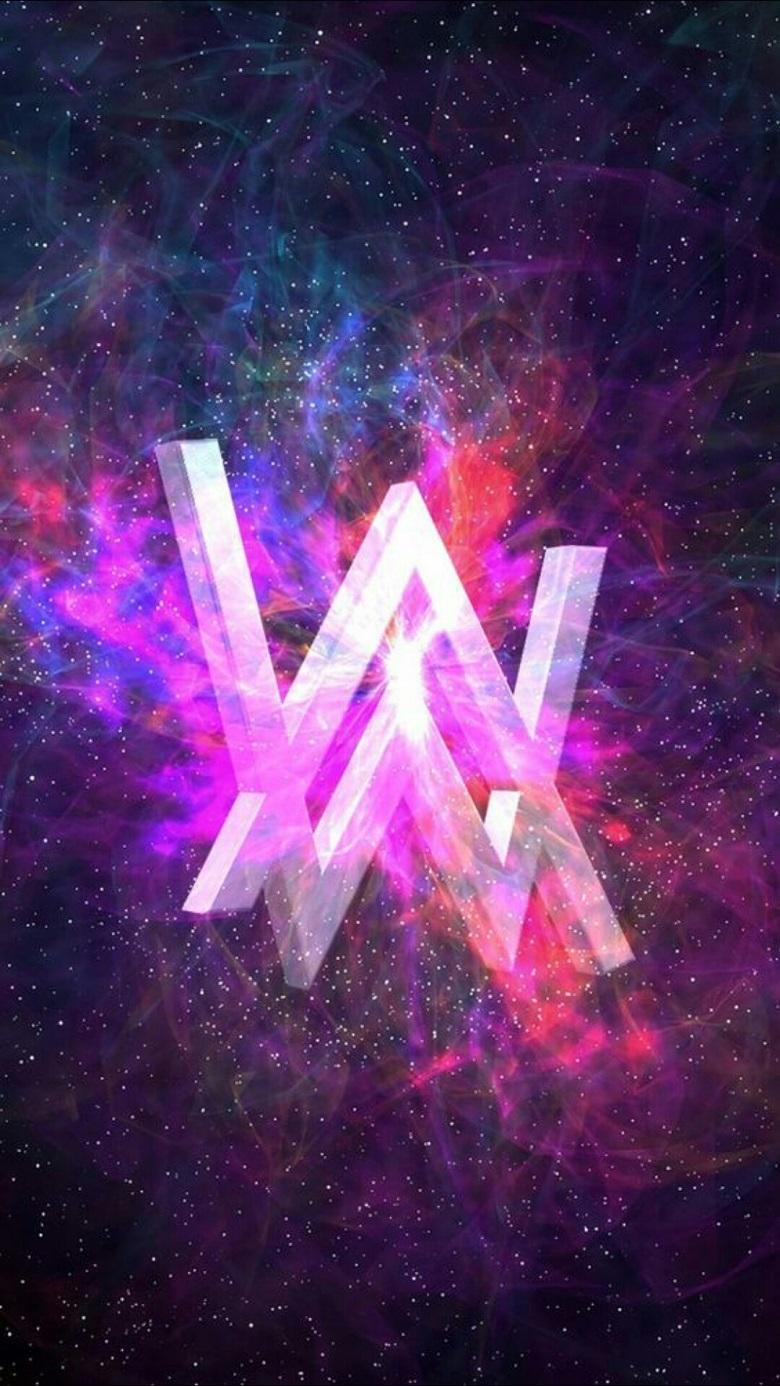 alan walker wallpaper android,viola,viola,testo,font,disegno grafico