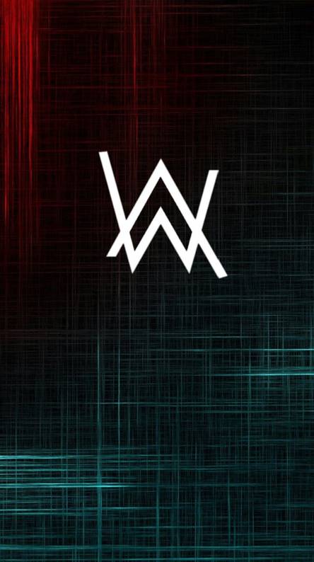 alan walker logo wallpaper,text,font,logo,pattern,line