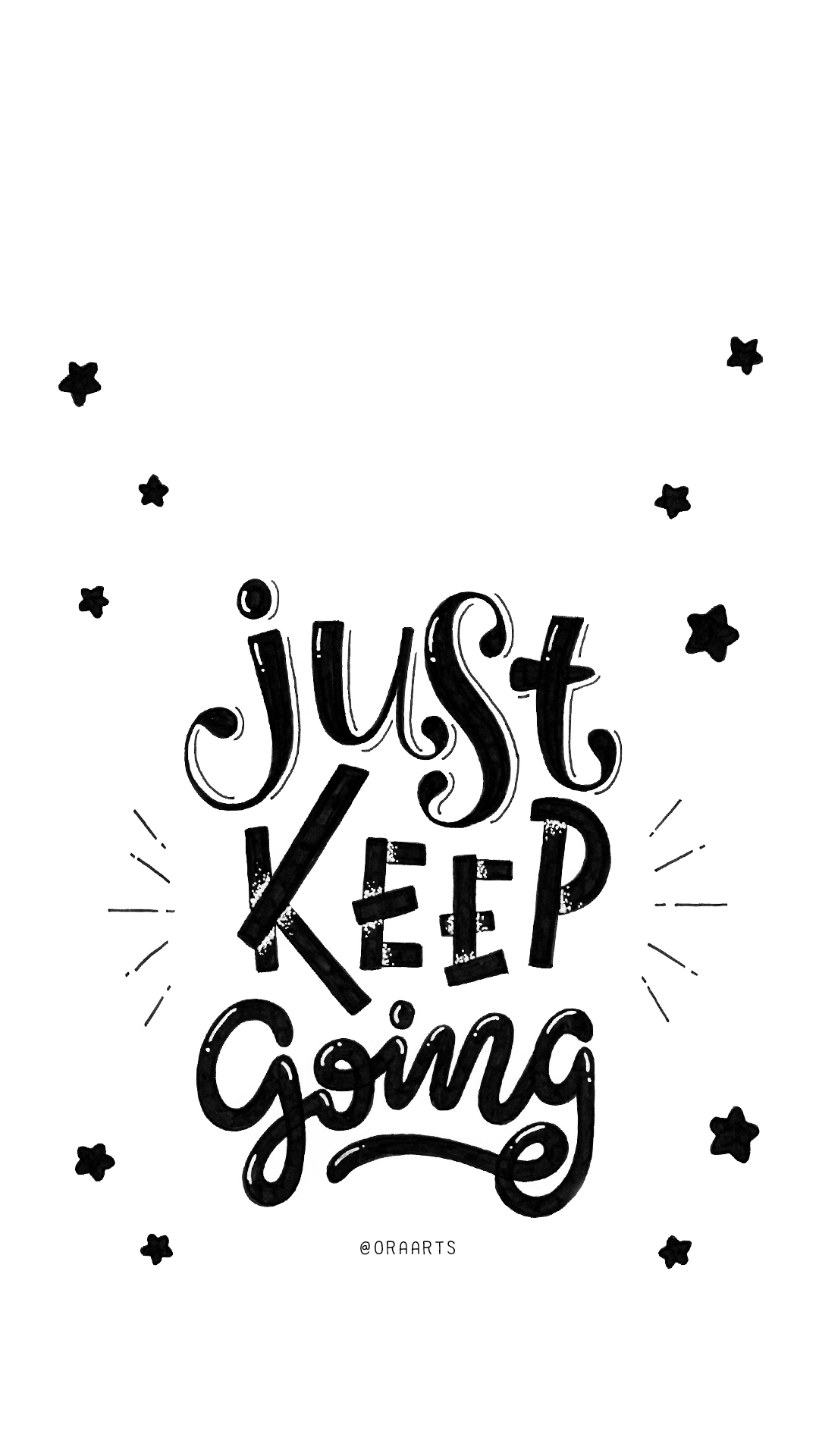 keep going wallpaper,font,text,calligraphy,line,illustration