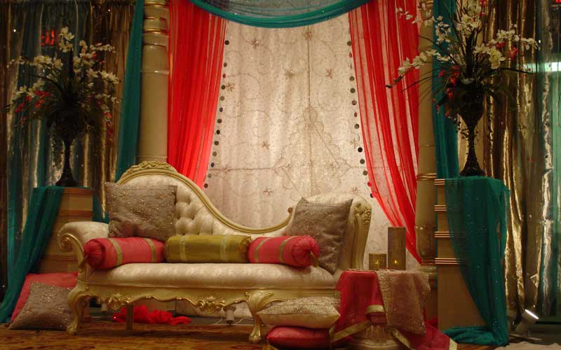 papel pintado indio de la boda,cortina,tratamiento de ventanas,diseño de interiores,habitación,rojo