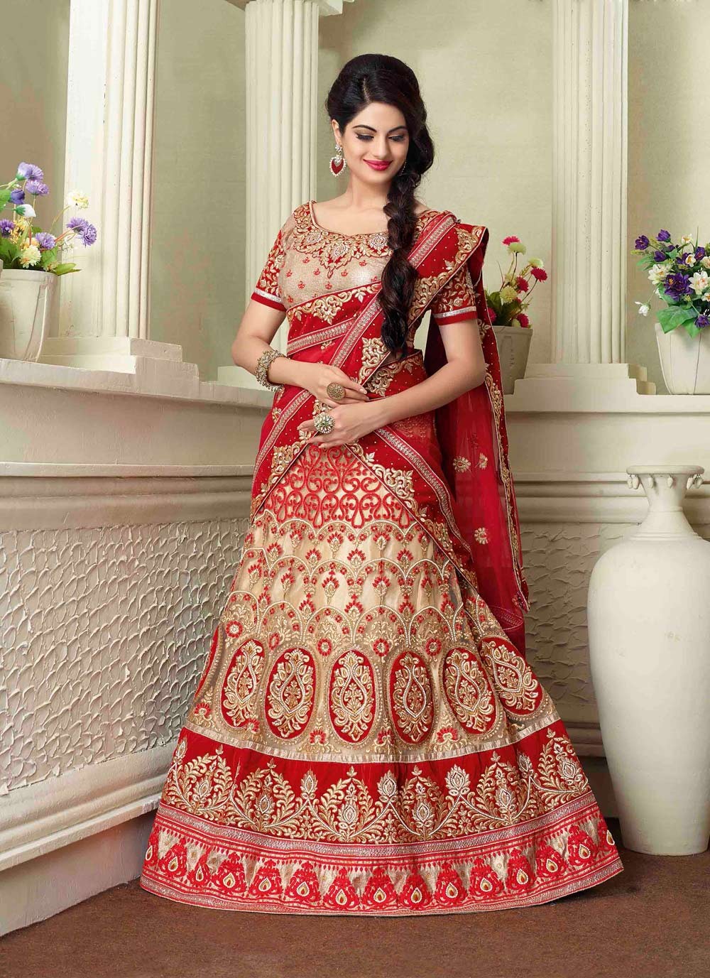 dulhan lehenga wallpaper,white,clothing,red,dress,pink