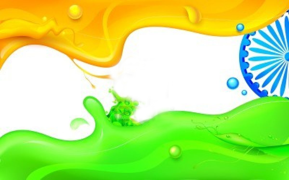 インドの国旗の壁紙3 d,緑,水,ライン,クリップ・アート,波