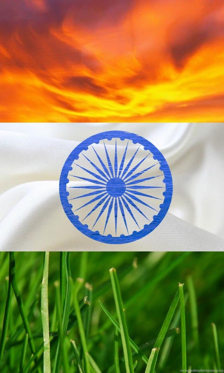 インドの旗画像hd壁紙,国旗,空,草,工場,草の家族