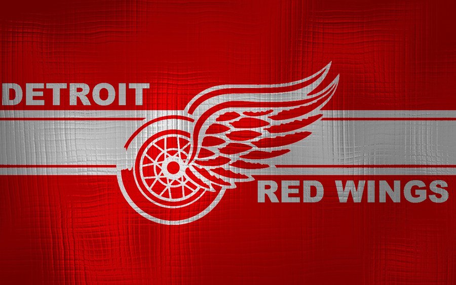 detroit red wings wallpaper,red,logo,font,emblem,graphics