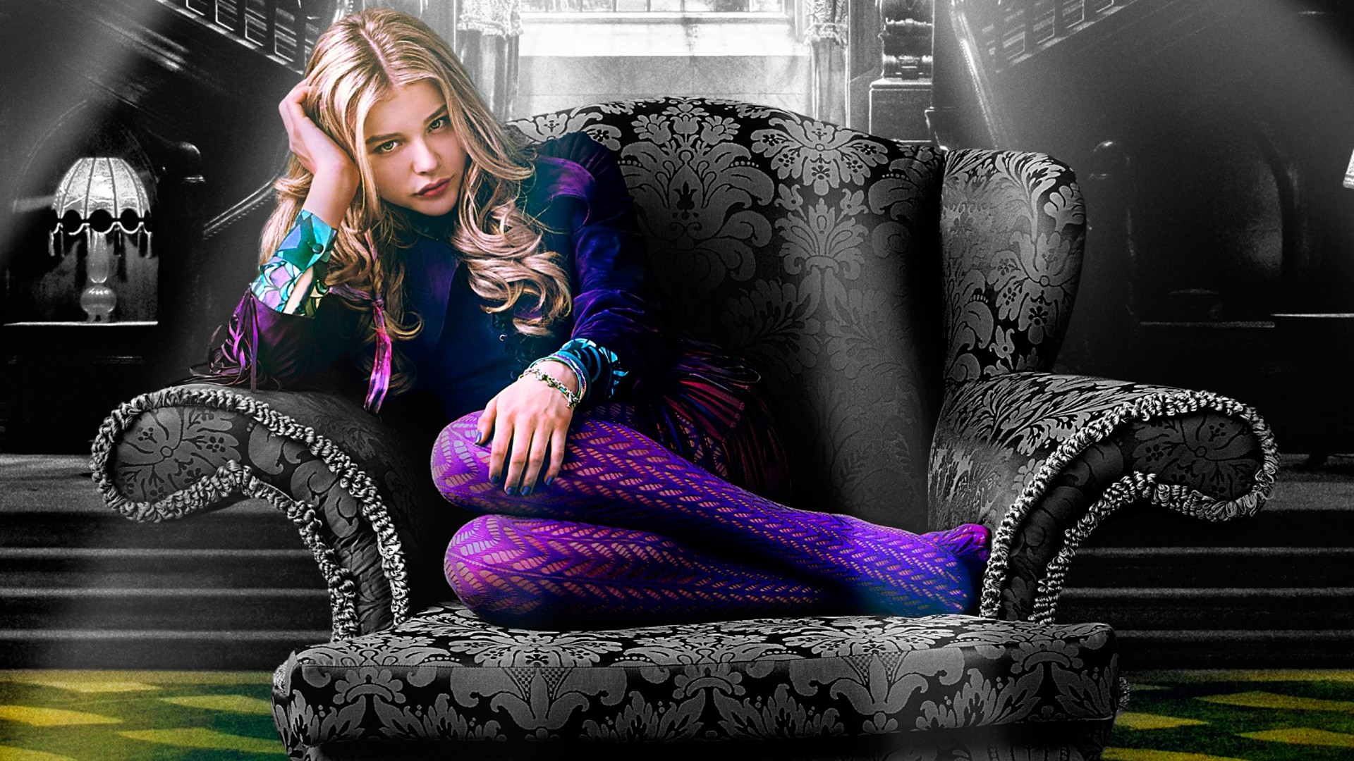 chloe wallpaper,purple,beauty,violet,pink,sitting