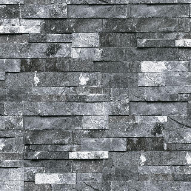 moderne graue tapete,wand,backstein,mauerwerk,steinwand,schwarz und weiß