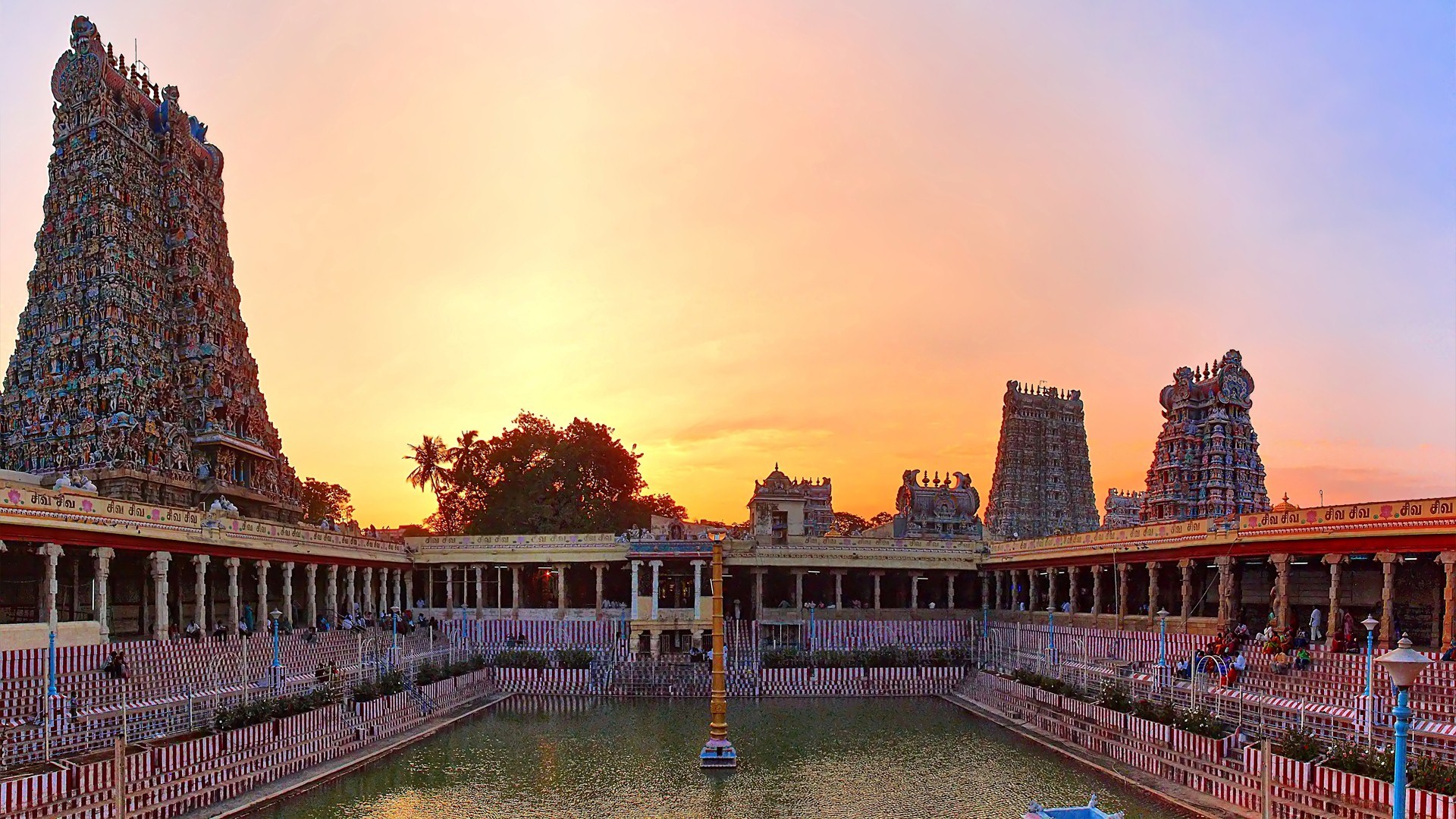 インド壁紙hdダウンロード,空,水,建築,朝,建物