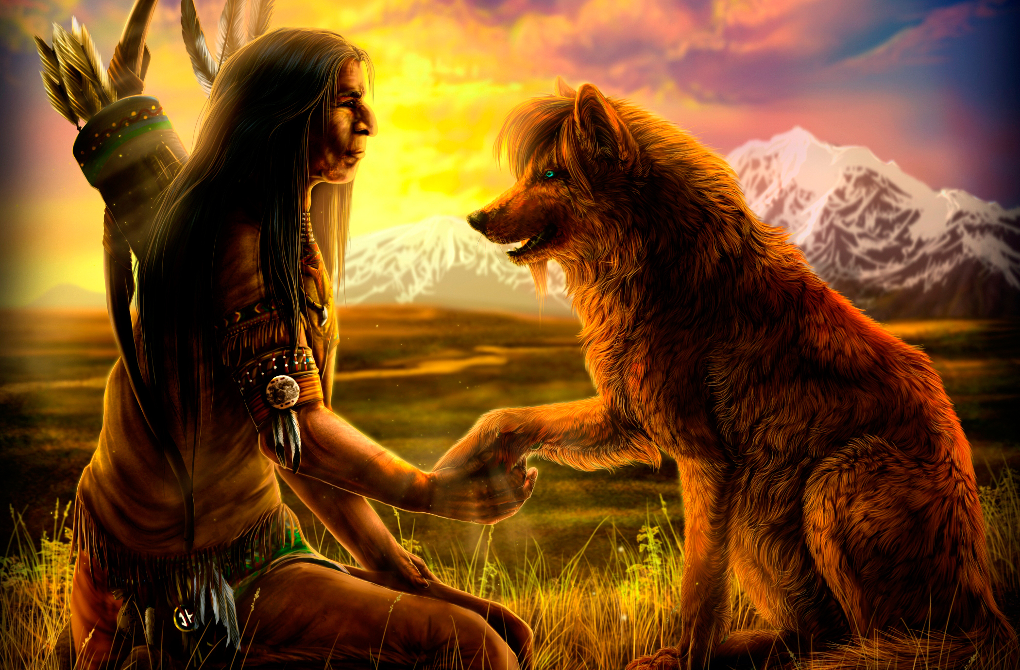 indian art wallpaper,mythology,cg artwork,human,wildlife,sky