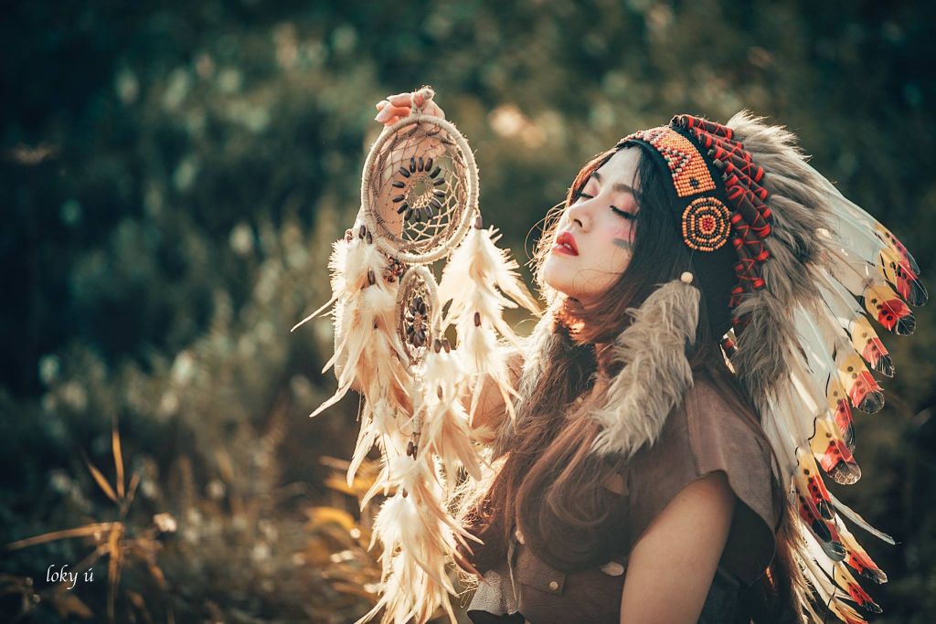 red indian wallpaper,hair,beauty,headpiece,photography,blond