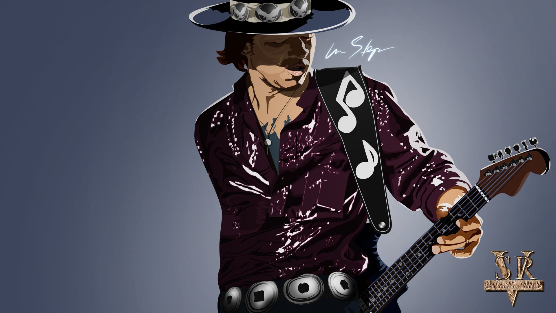 carta da parati blues,musica,chitarrista,musicista,illustrazione,cappello da cowboy