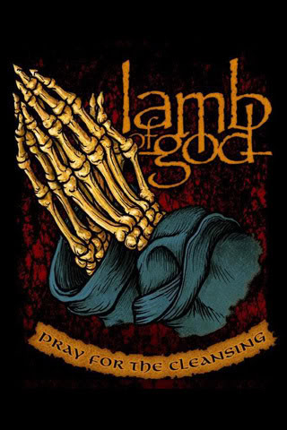 lamb of god wallpaper,poster,font,illustration,fictional character