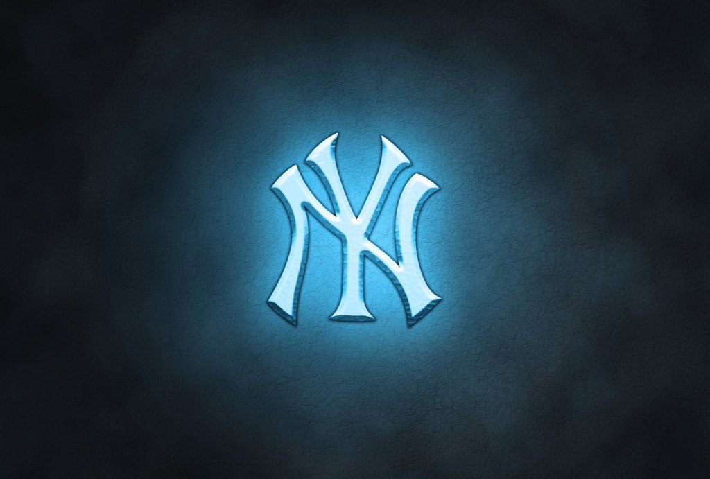 yankees wallpaper hd,schriftart,grafik,design,grafikdesign,elektrisches blau