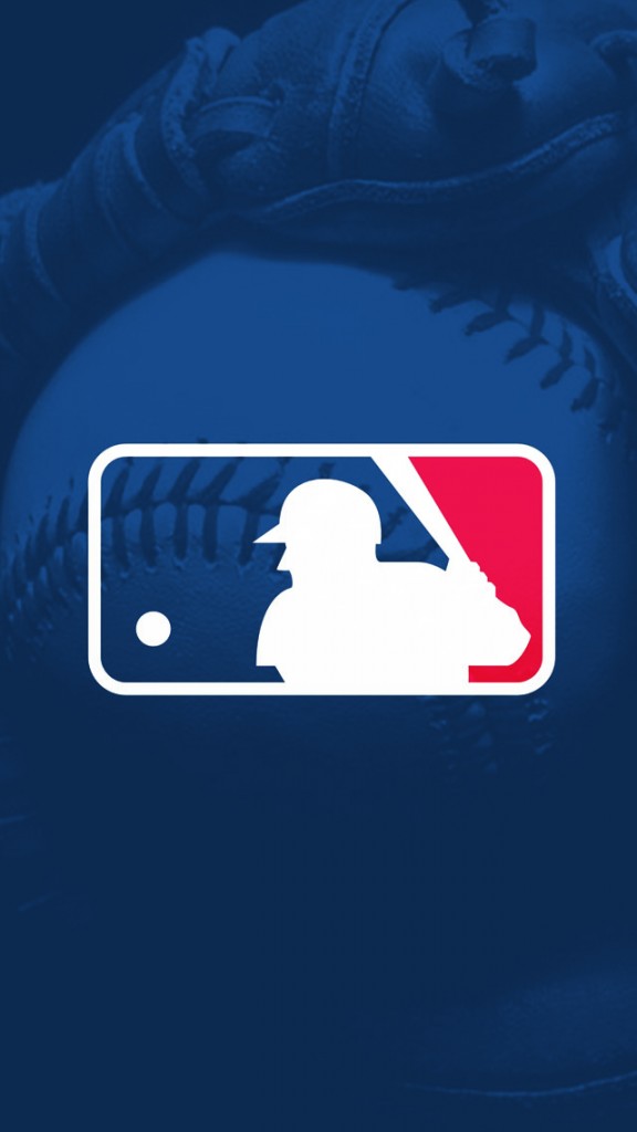 mlb iphone wallpaper,blue,logo,electric blue,font,auto part