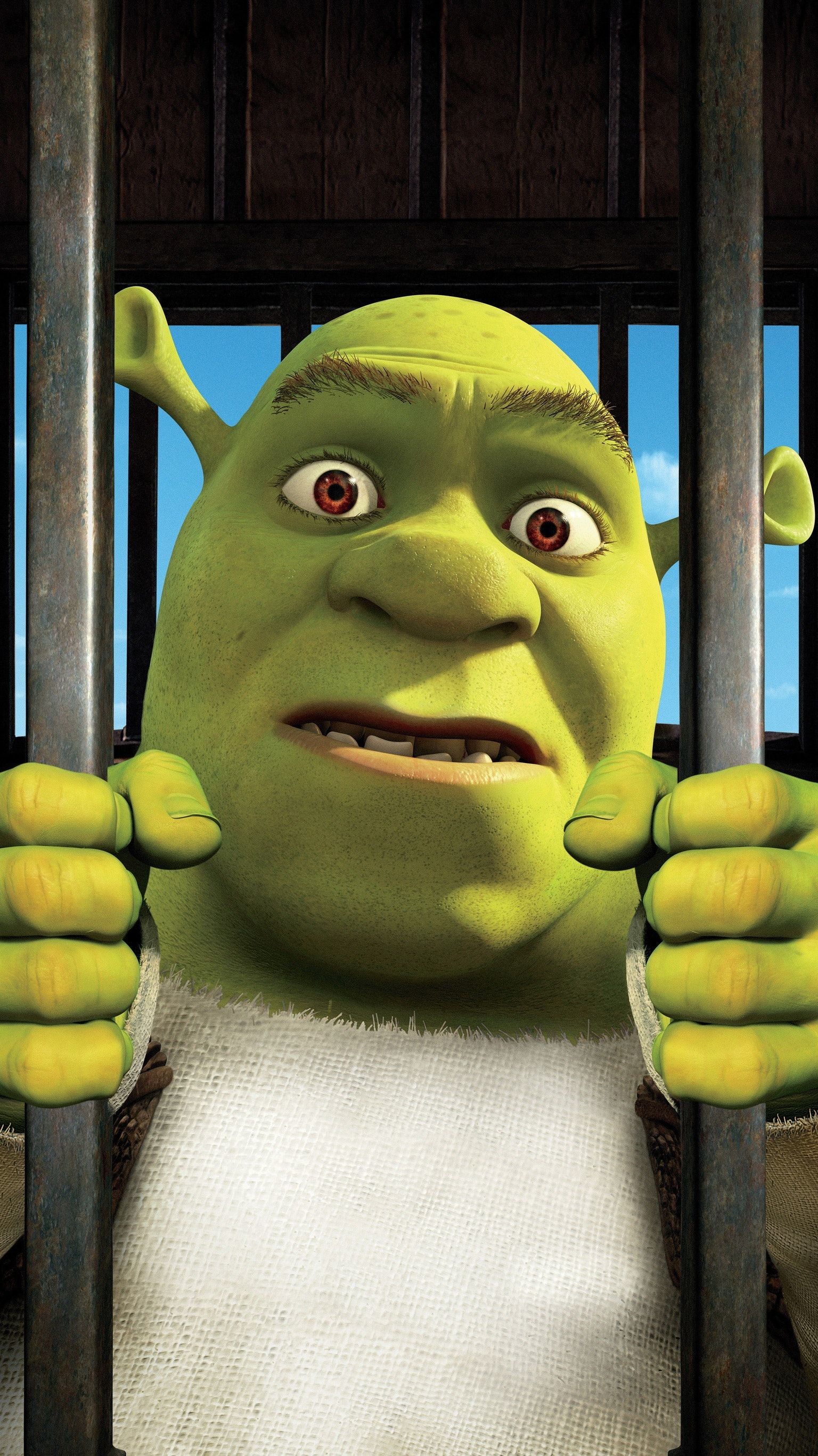 shrek wallpaper iphone,animation,animated cartoon,fictional character,toy,smile