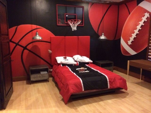 baseball bedroom wallpaper,bedroom,bed,room,interior design,furniture