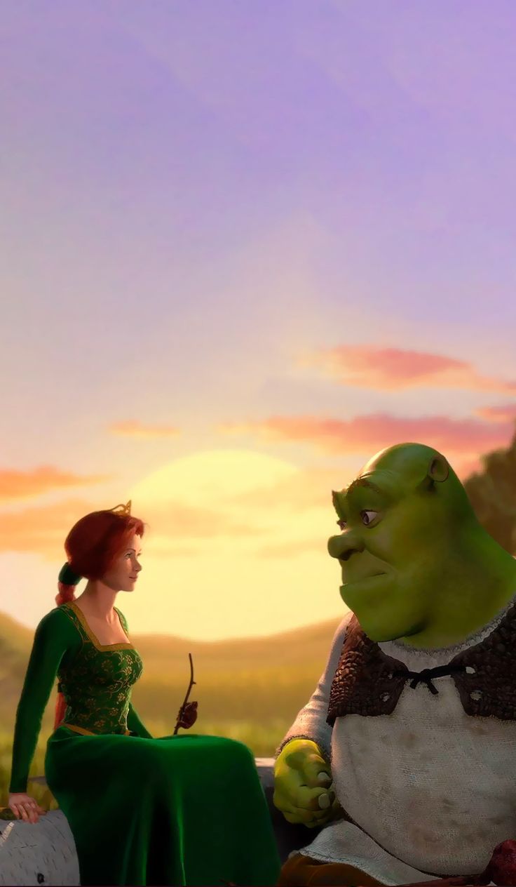 shrek wallpaper iphone,sky,fun,animation,photography,fictional character