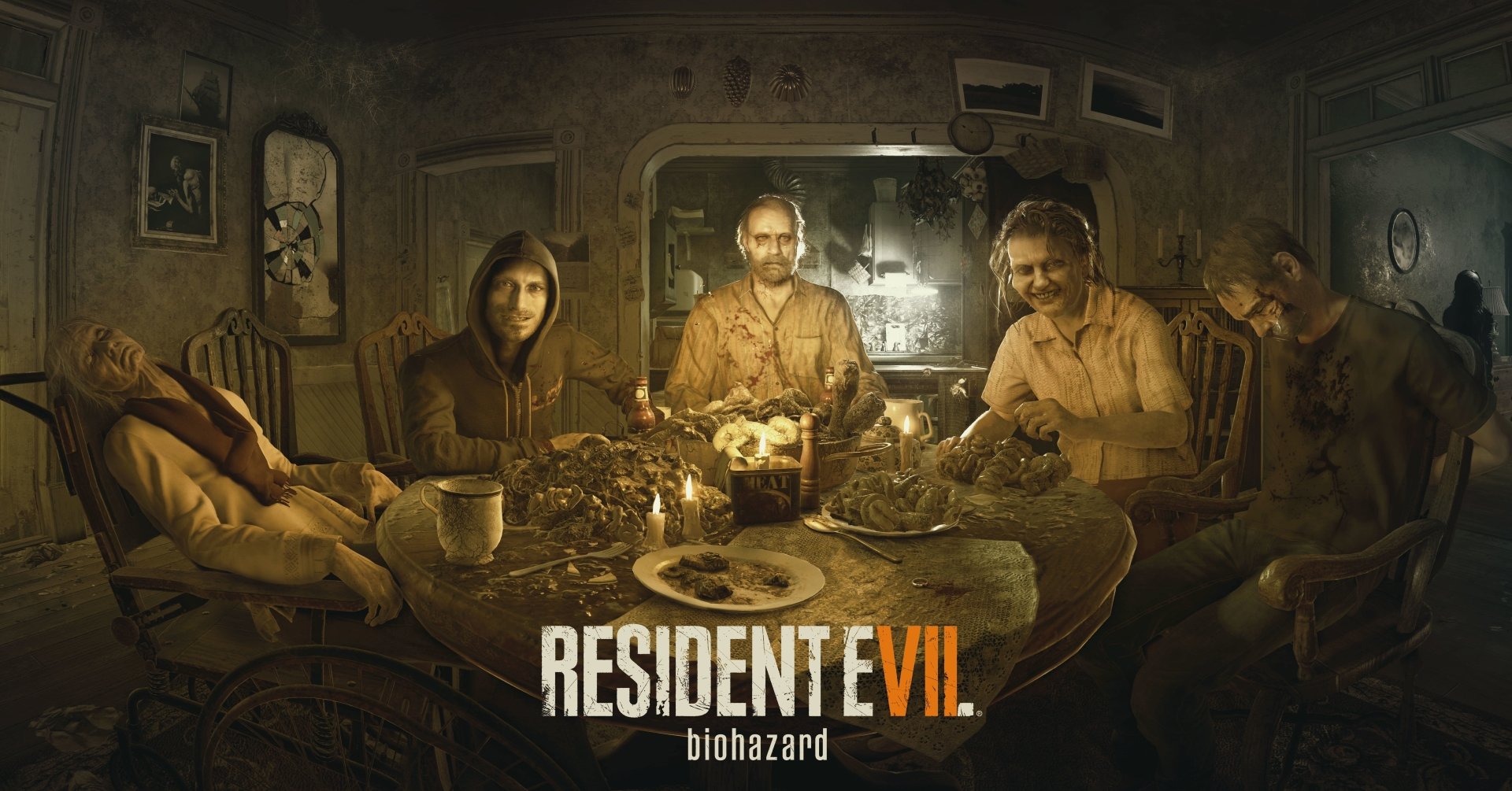 resident evil 7 wallpaper hd,movie,adventure game,poster,album cover,action film